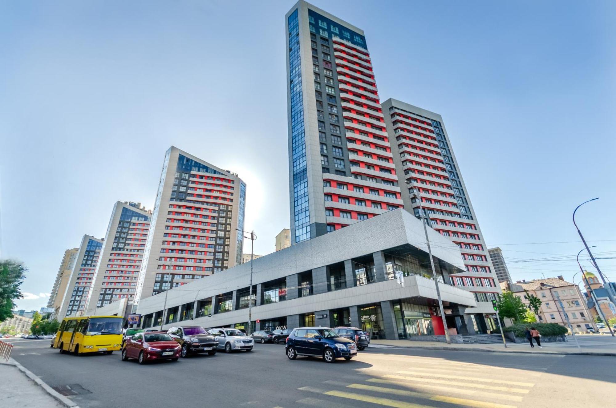 Petrovdom 234-241-86-96 In City View Apartments At Rc Kvartet,Near Central Railway Station Κίεβο Εξωτερικό φωτογραφία